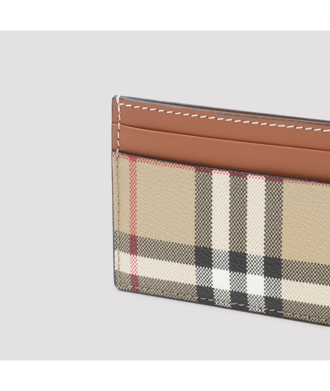 BURBERRY Бежевый кардхолдер, фото 3