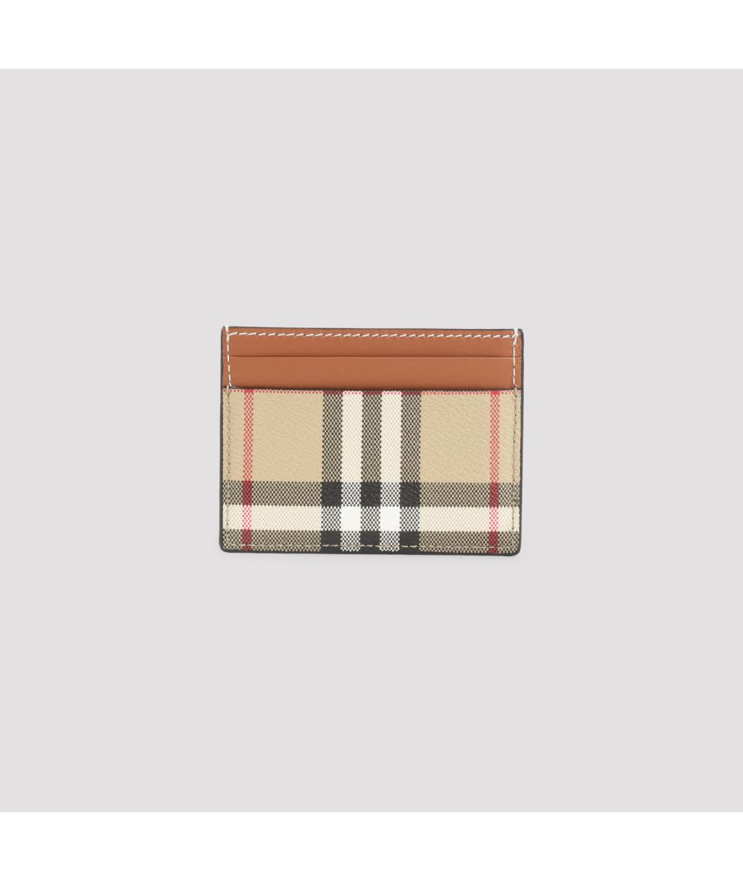 BURBERRY Бежевый кардхолдер, фото 2