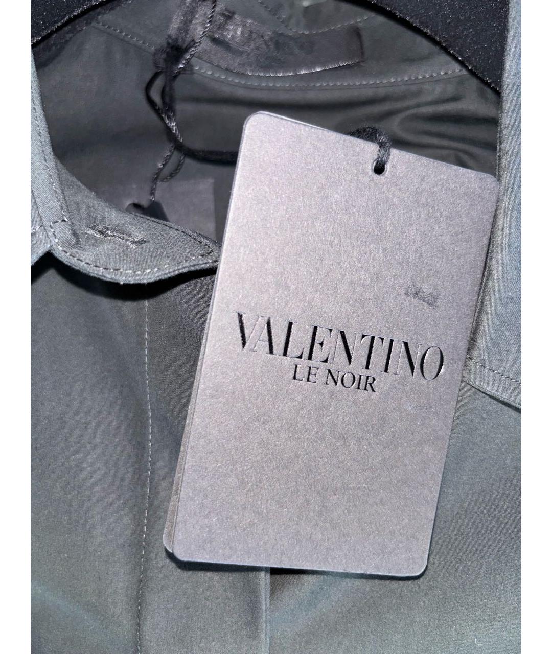 VALENTINO Черная хлопковая блузы, фото 3