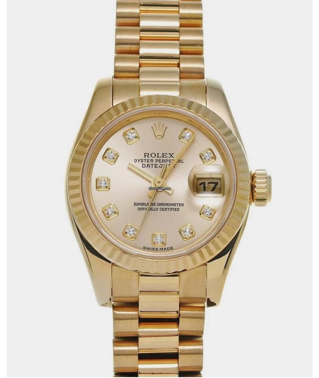 ROLEX Золотые часы из желтого золота, фото 5