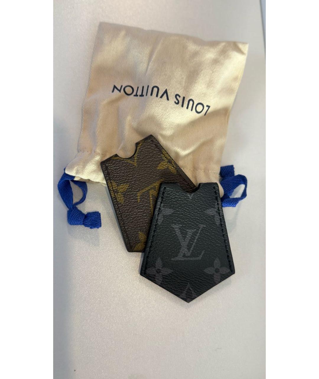 LOUIS VUITTON Черные часы, фото 6
