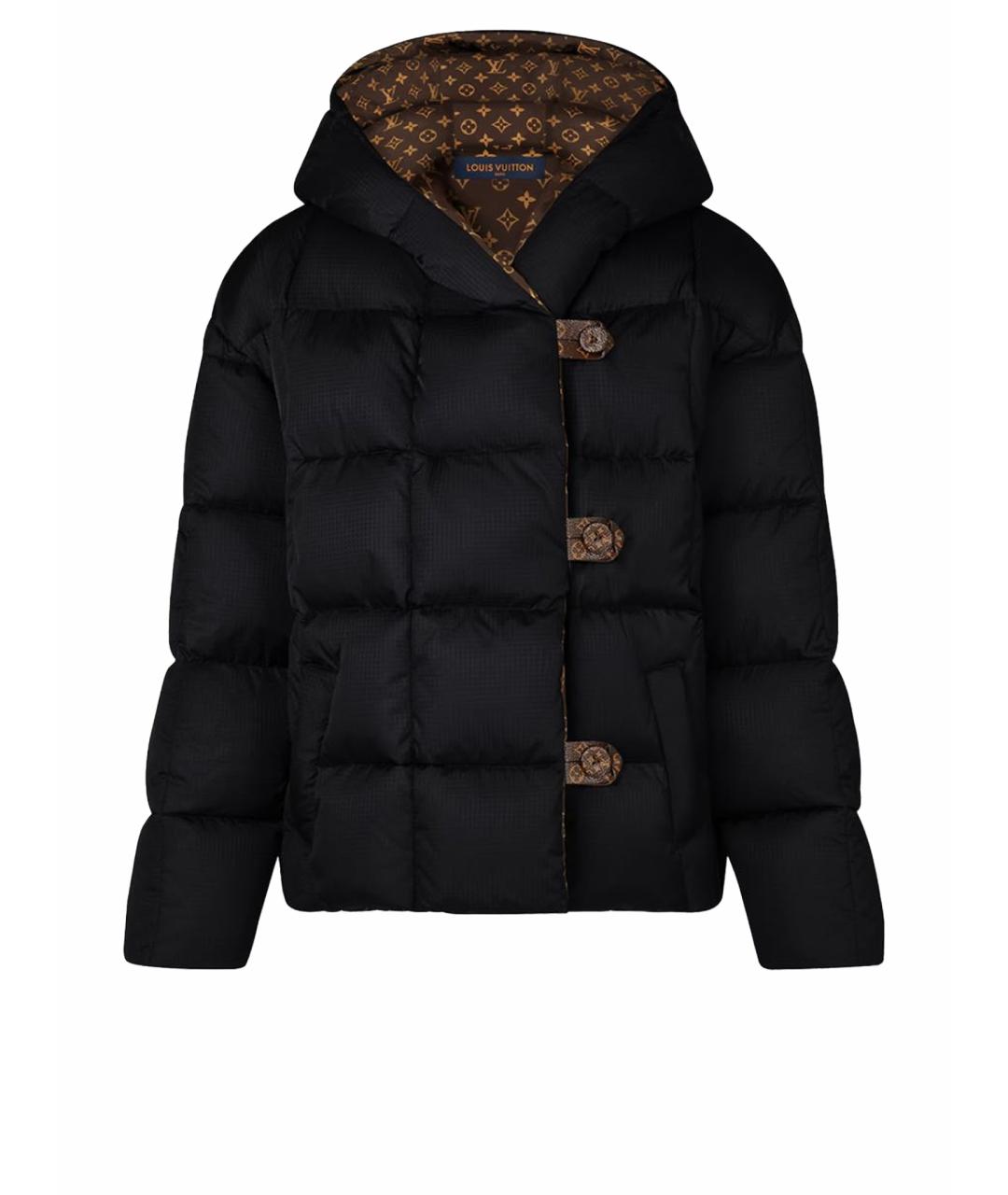 LOUIS VUITTON Черный пуховик, фото 1