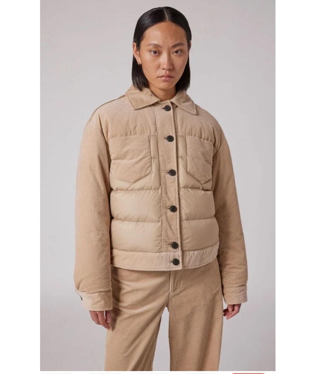 PARAJUMPERS Бежевая полиамидовая куртка, фото 7
