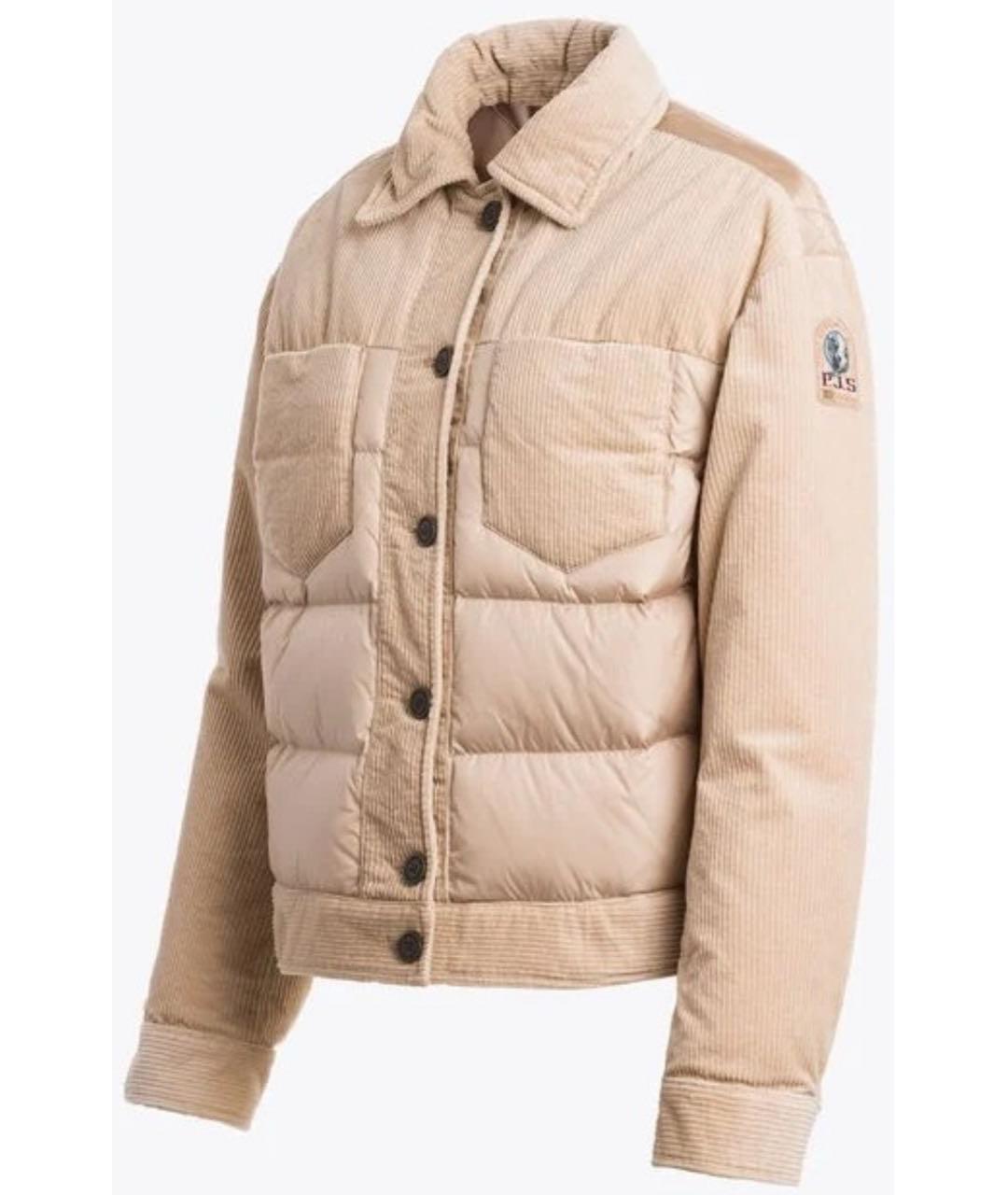 PARAJUMPERS Бежевая полиамидовая куртка, фото 2