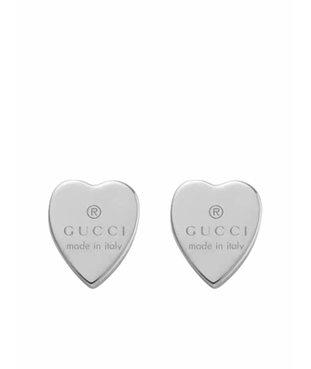 GUCCI Серебряные серебряные серьги, фото 1