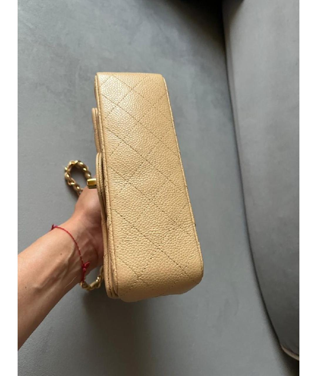 CHANEL Кожаная сумка через плечо, фото 6