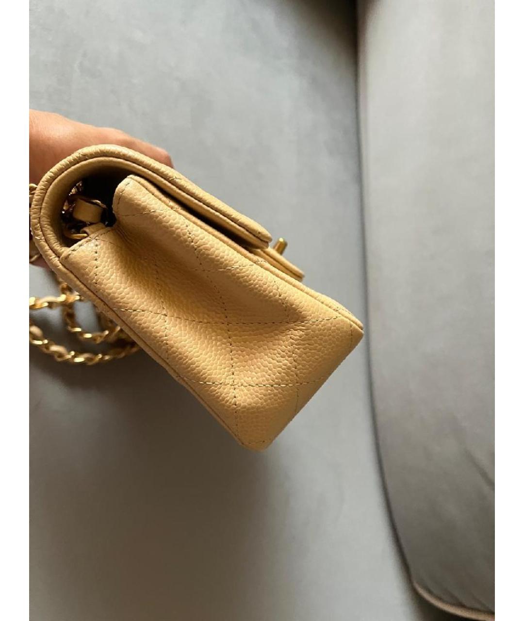 CHANEL Кожаная сумка через плечо, фото 3
