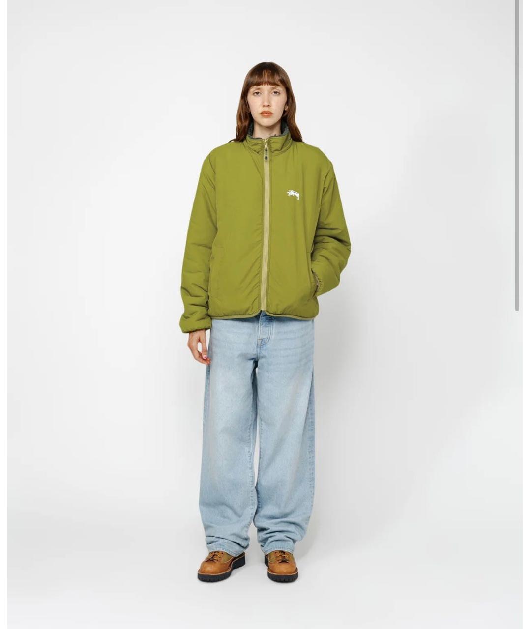 STUSSY Зеленая куртка, фото 3
