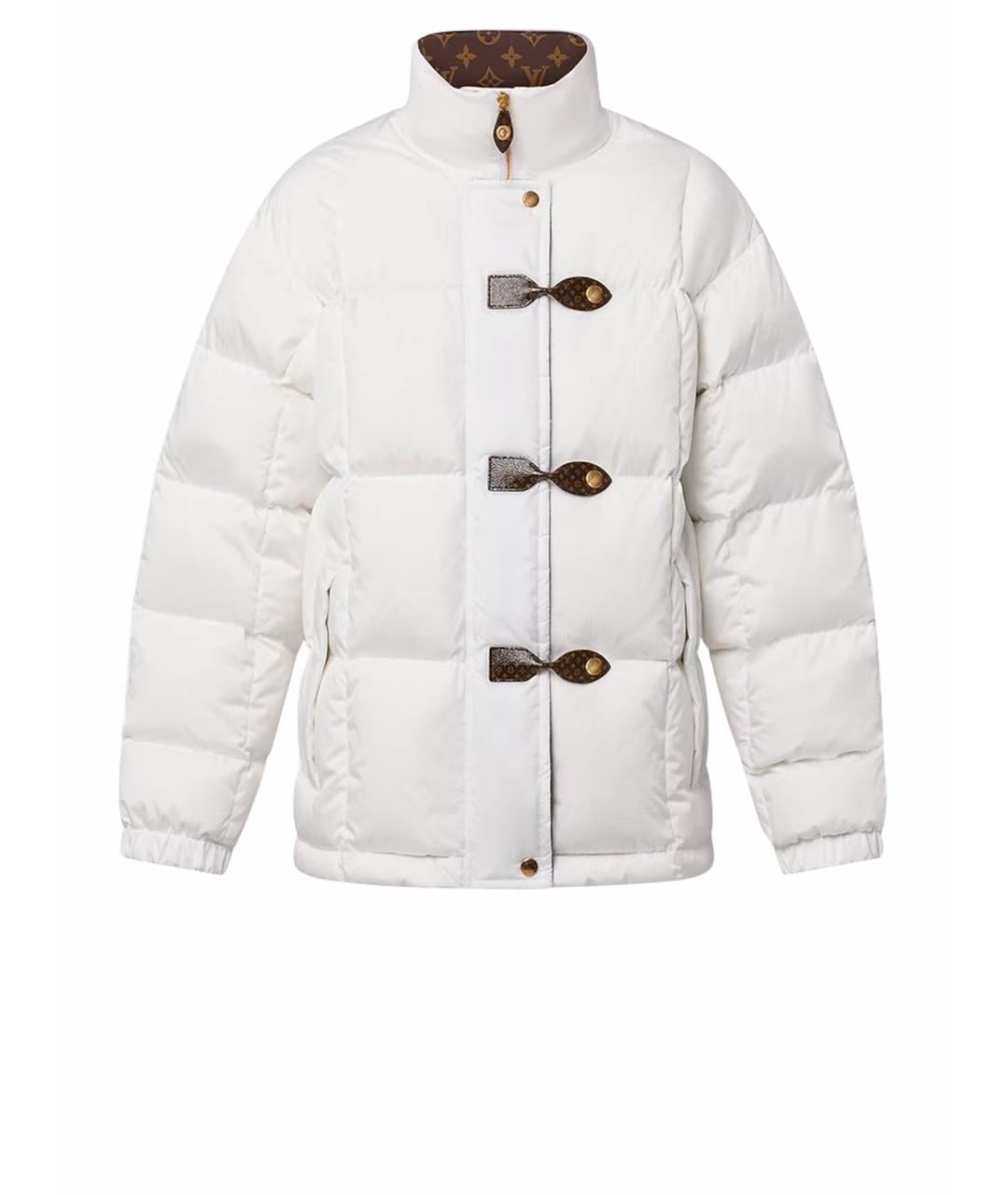 LOUIS VUITTON Белый пуховик, фото 1