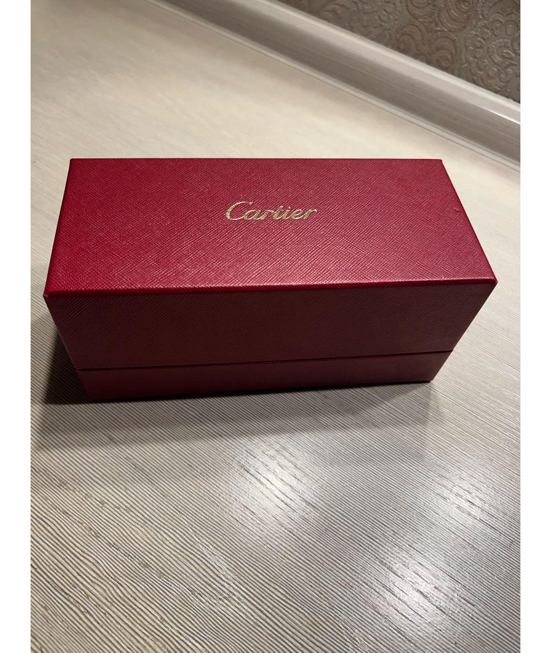 CARTIER Серебряные металлические солнцезащитные очки, фото 4