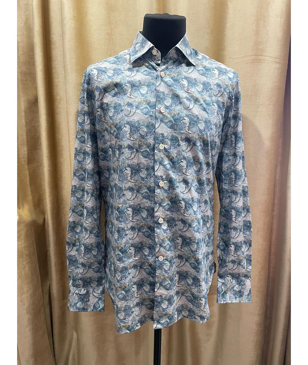 KITON Мульти хлопковая кэжуал рубашка, фото 7