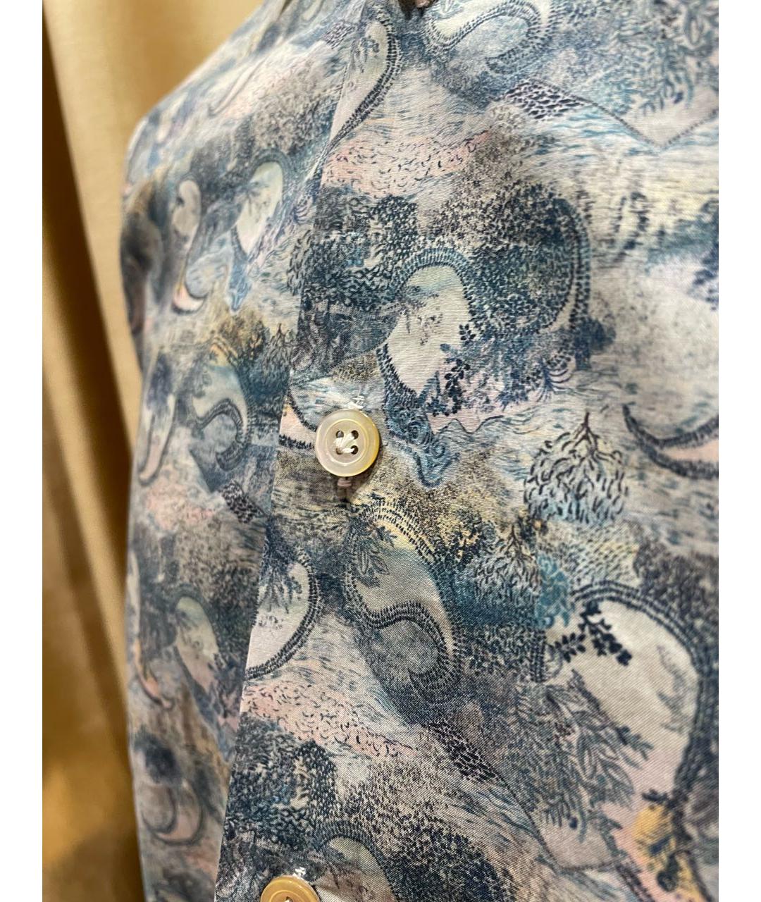 KITON Мульти хлопковая кэжуал рубашка, фото 6