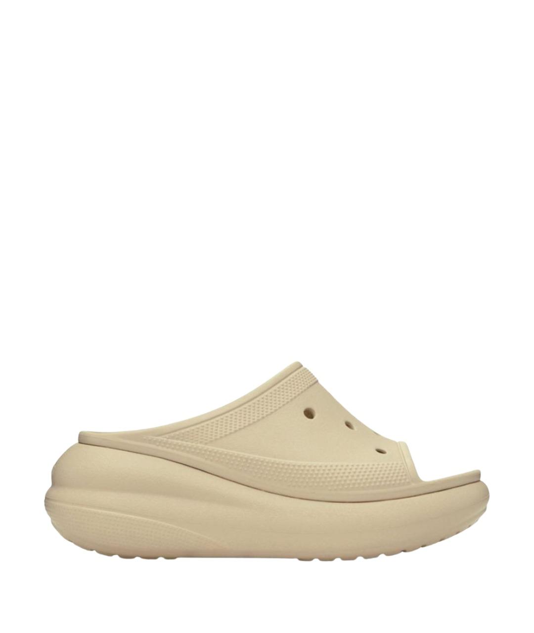 CROCS Бежевые резиновые сабо, фото 1