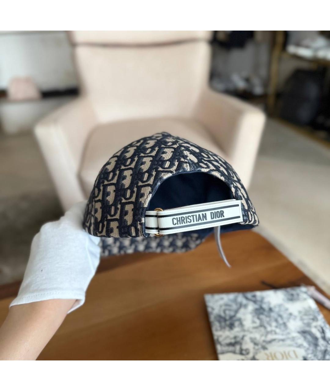 CHRISTIAN DIOR Синяя кепка, фото 3