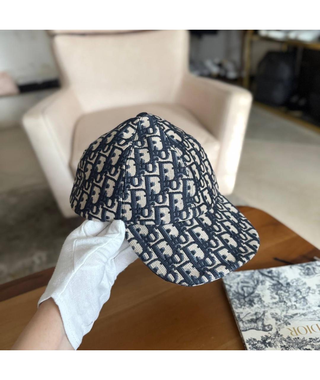 CHRISTIAN DIOR Синяя кепка, фото 2