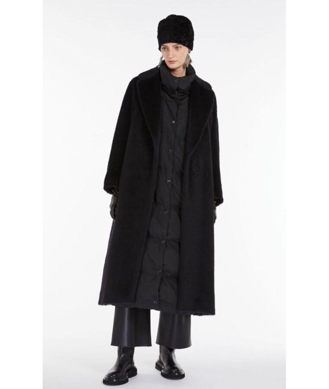 MAX MARA Черный полиэстеровый жилет, фото 4