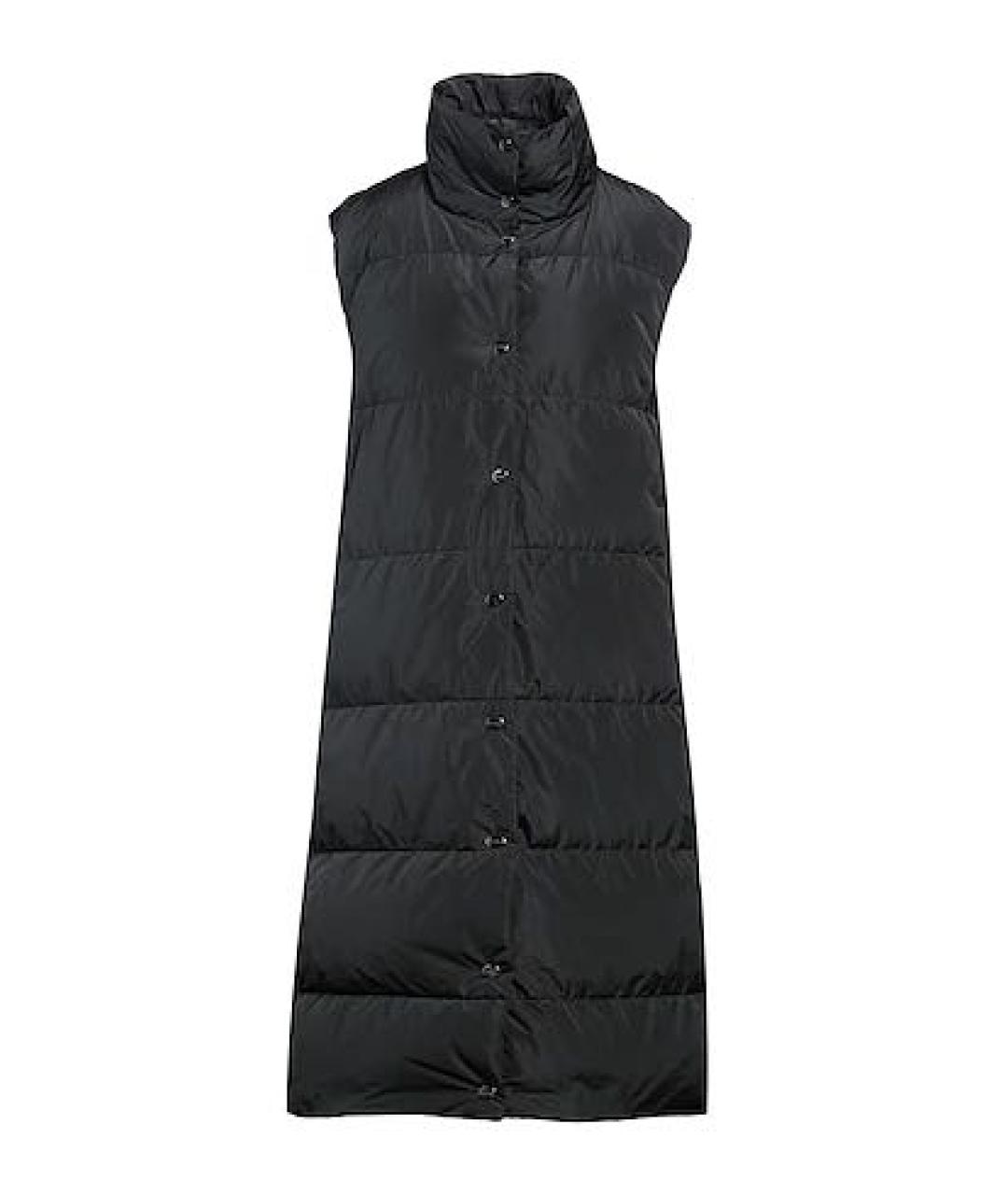 MAX MARA Черный полиэстеровый жилет, фото 1