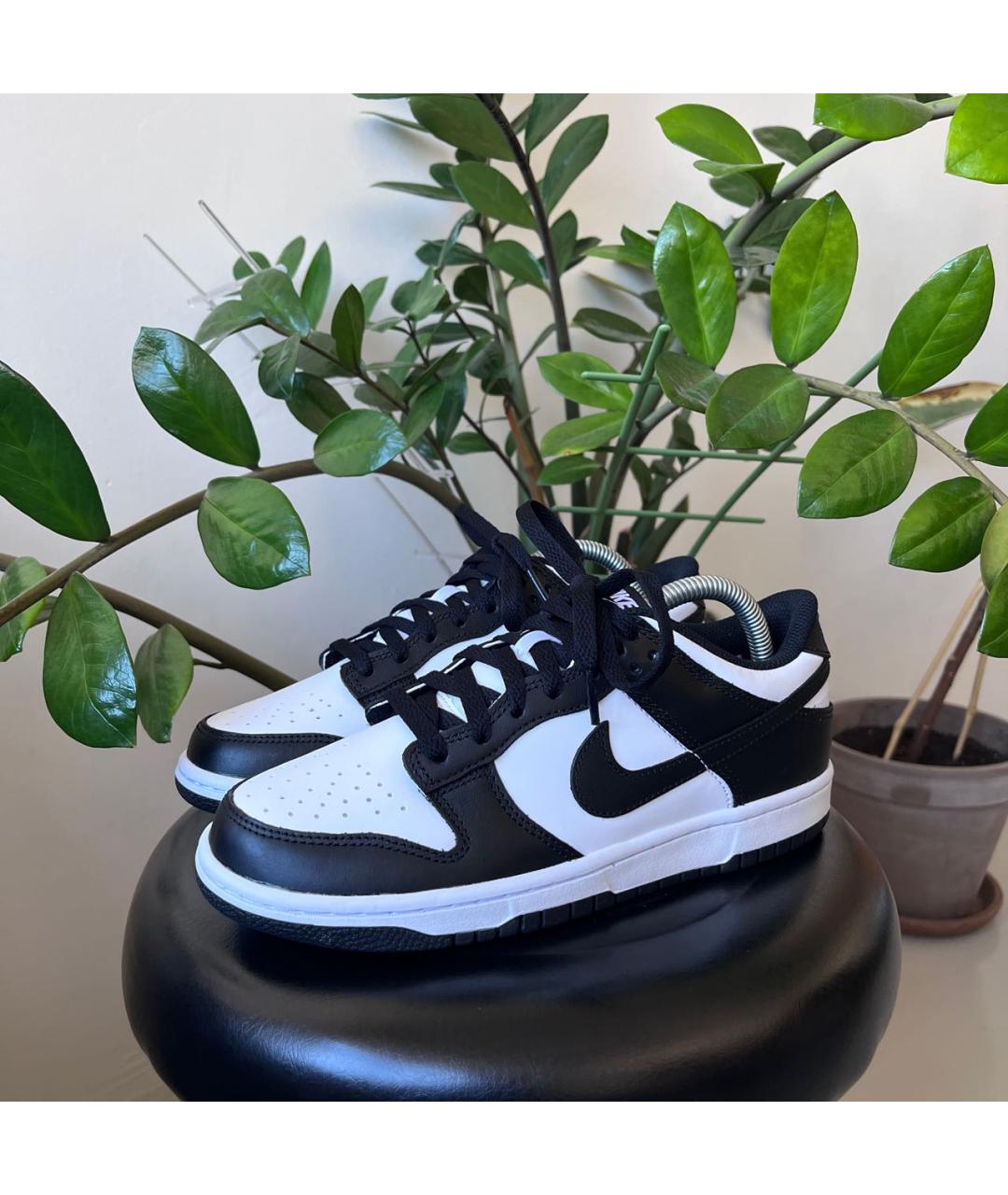 NIKE Черные кожаные кроссовки, фото 2