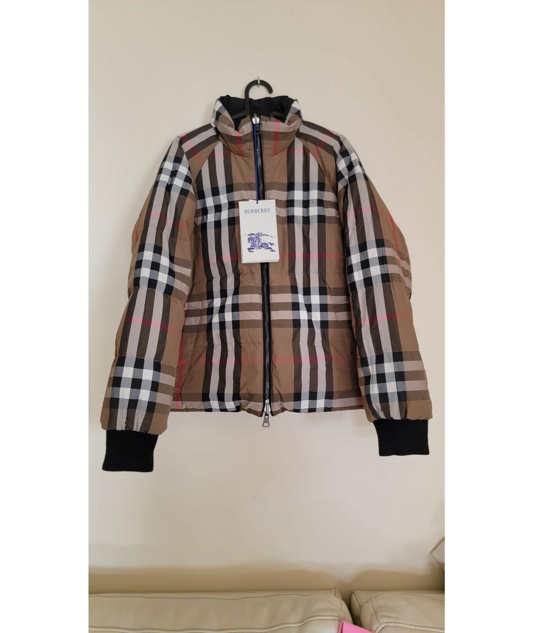 BURBERRY Бежевый пуховик, фото 7