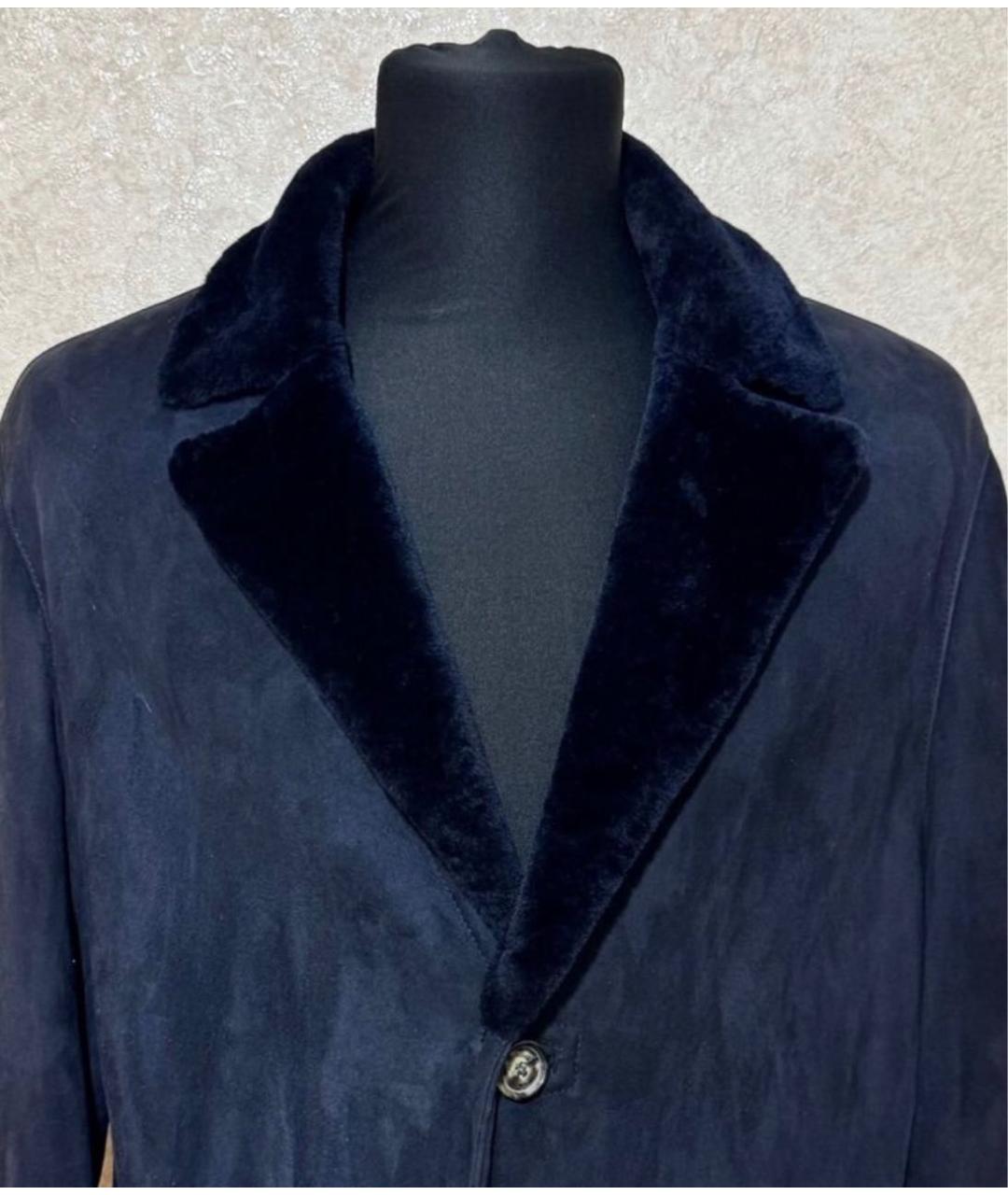 BRIONI Синяя дубленка/шуба, фото 3