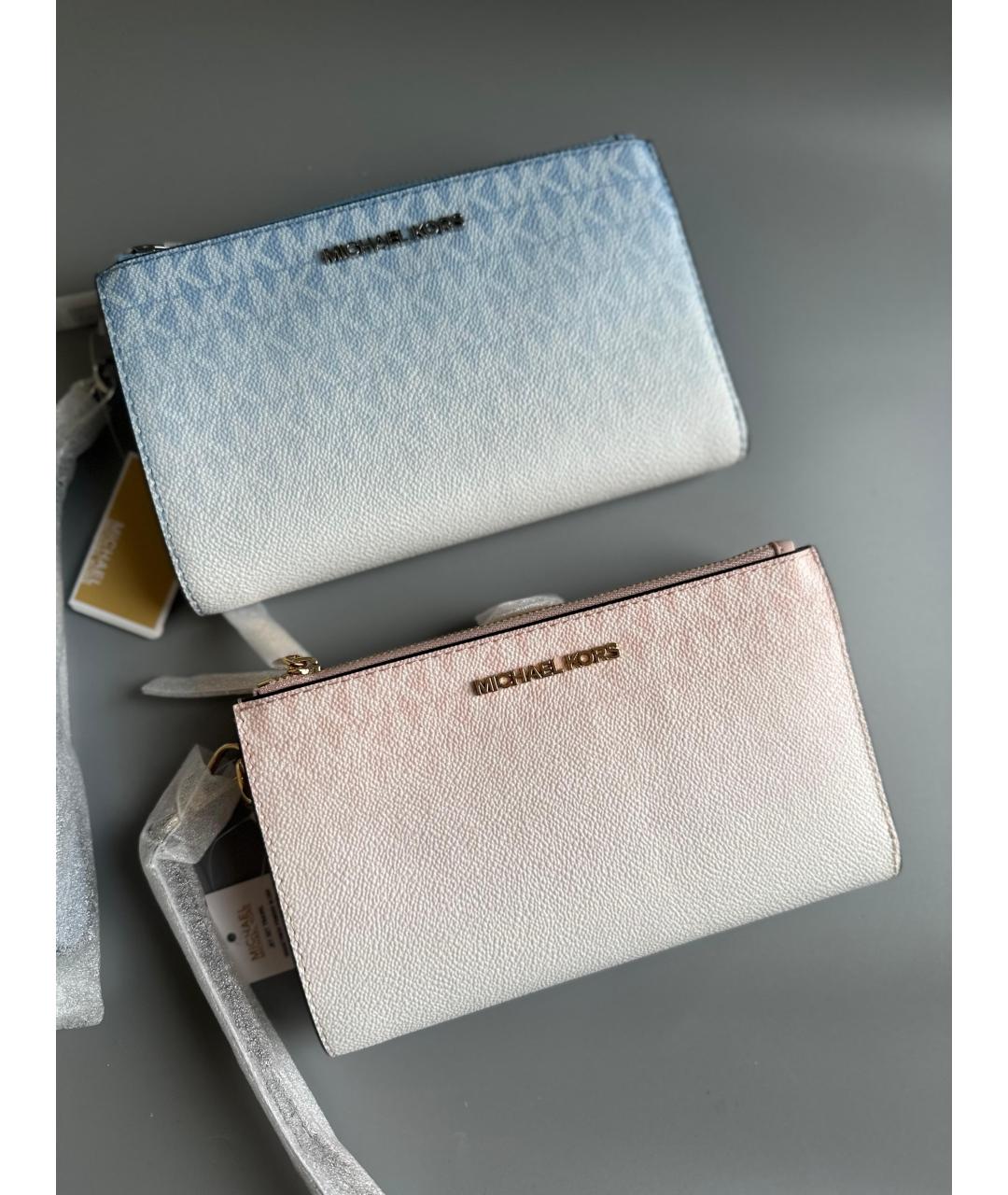 MICHAEL KORS Голубой кошелек, фото 6