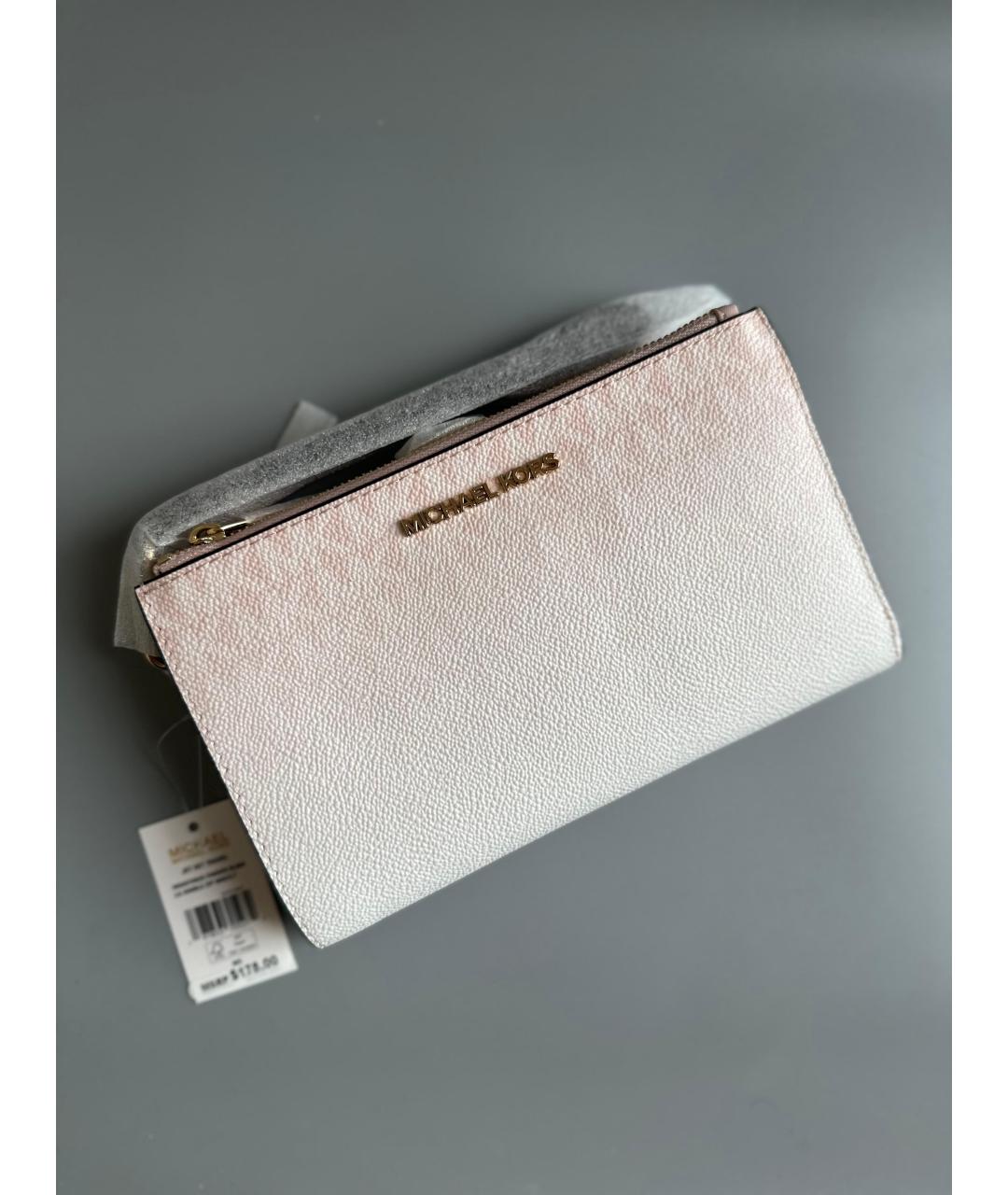 MICHAEL KORS Розовый кошелек, фото 4