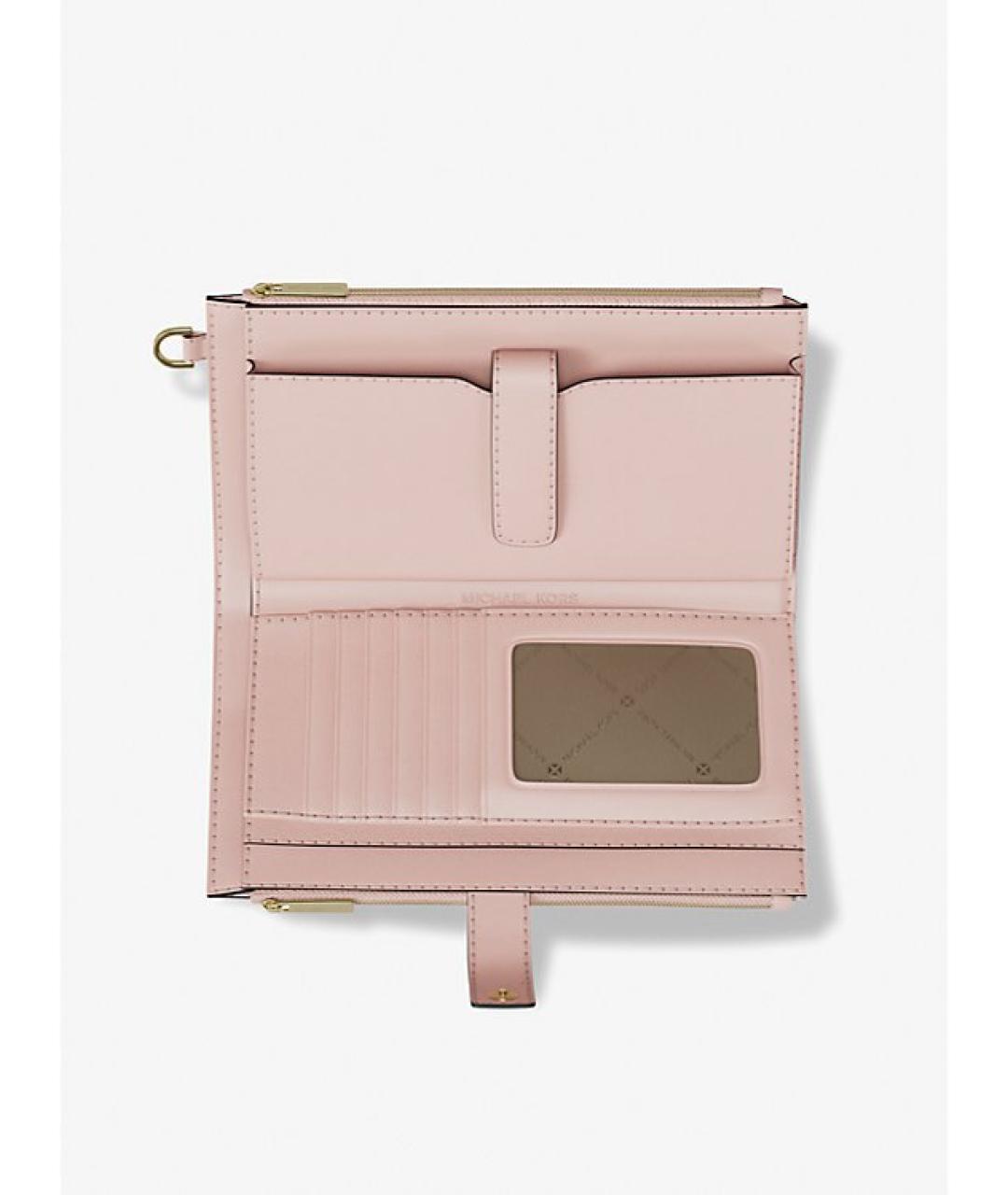 MICHAEL KORS Розовый кошелек, фото 3