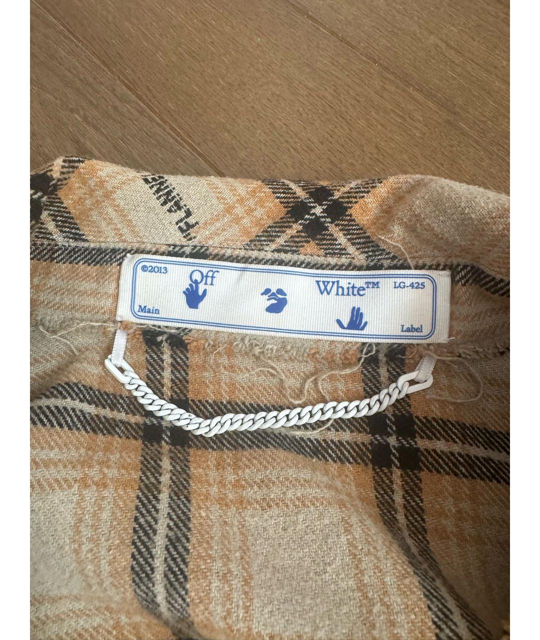 OFF-WHITE Мульти хлопковая рубашка, фото 3