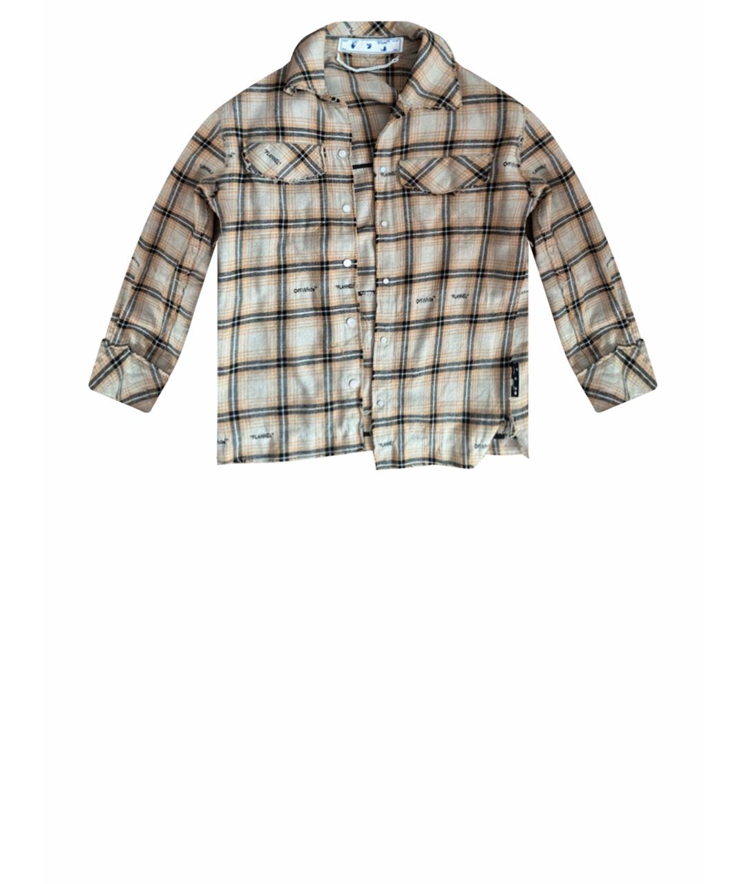 OFF-WHITE Мульти хлопковая рубашка, фото 1