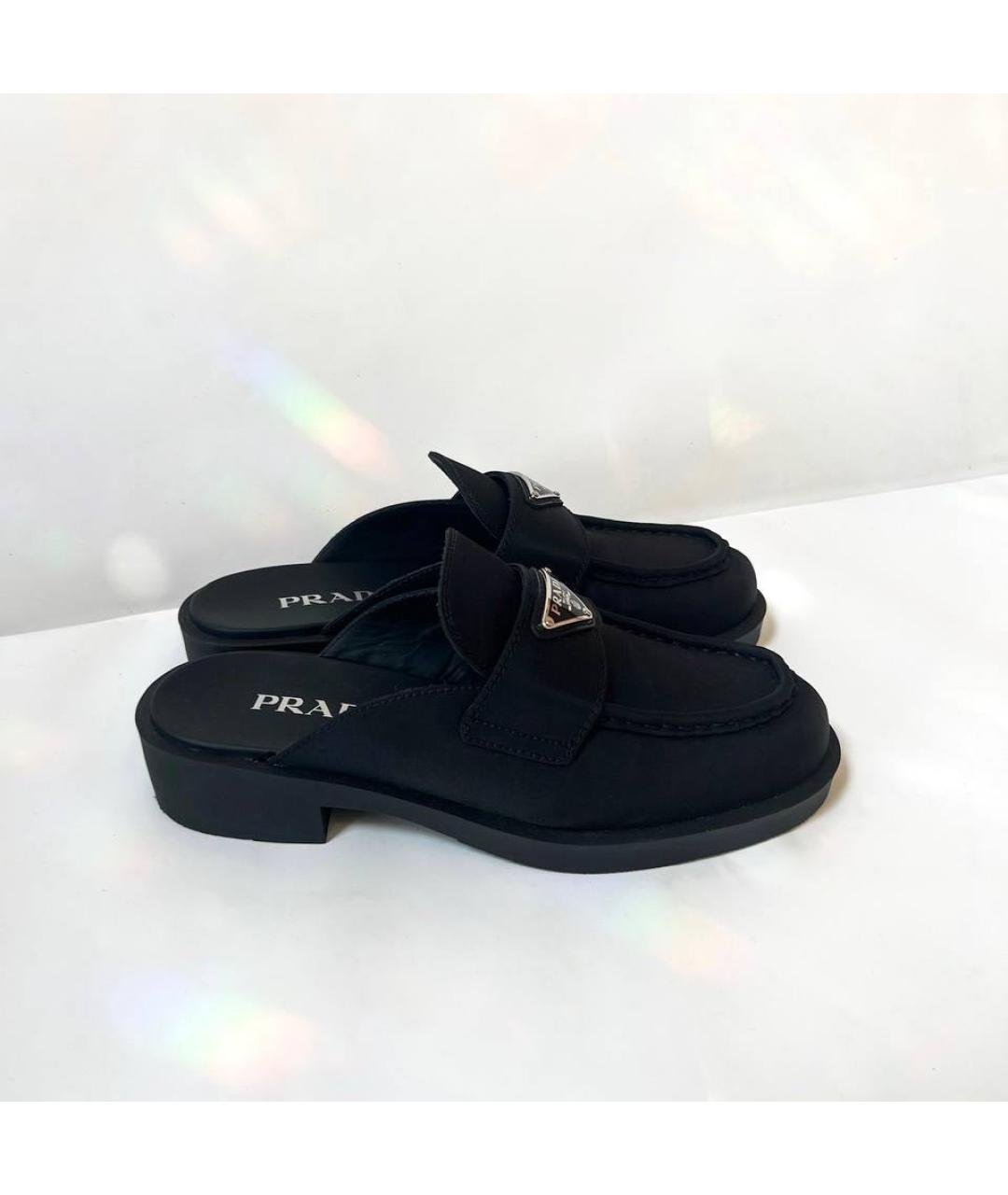 PRADA Черные мюли, фото 9