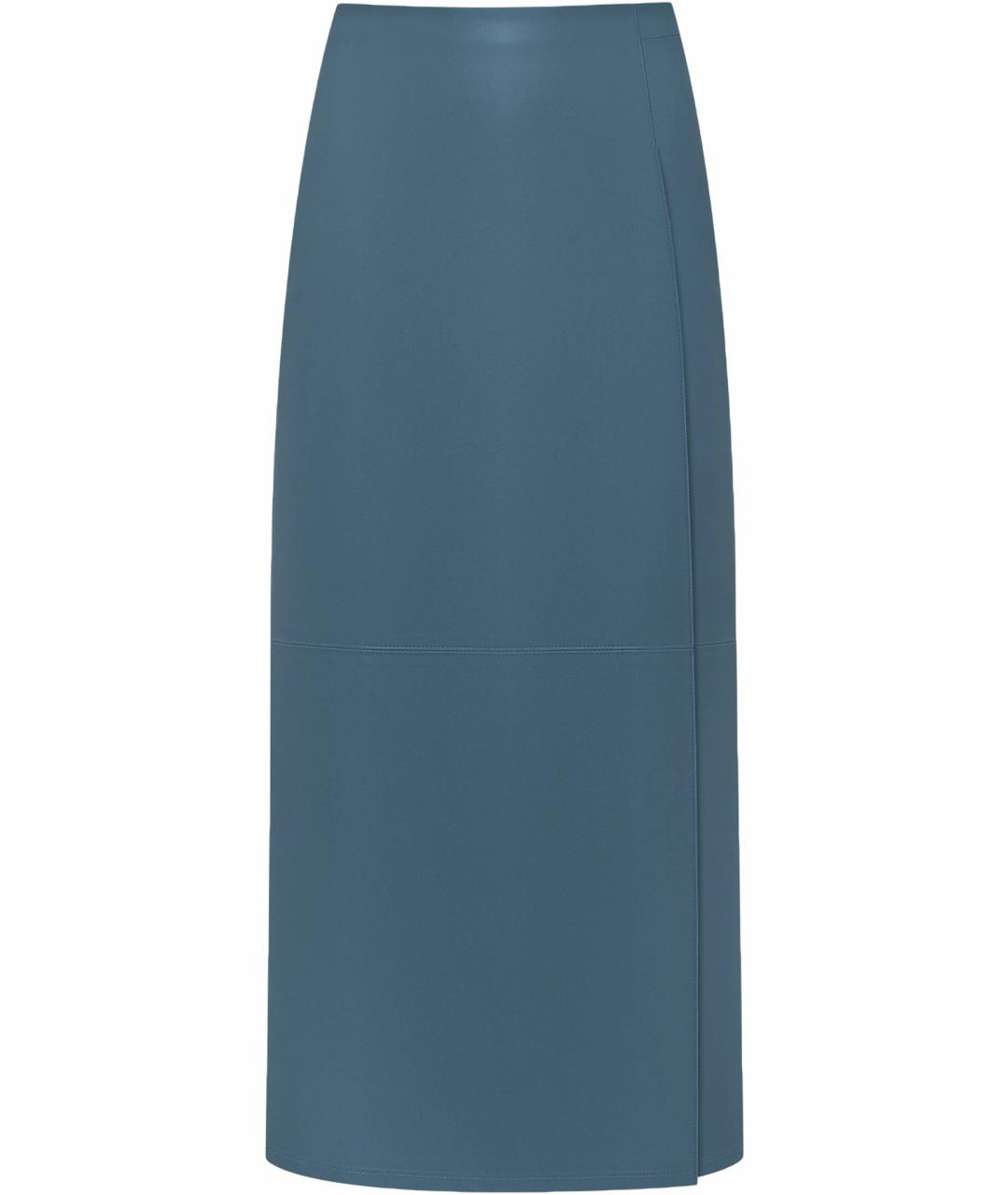 MAX MARA Бирюзовая юбка миди, фото 1