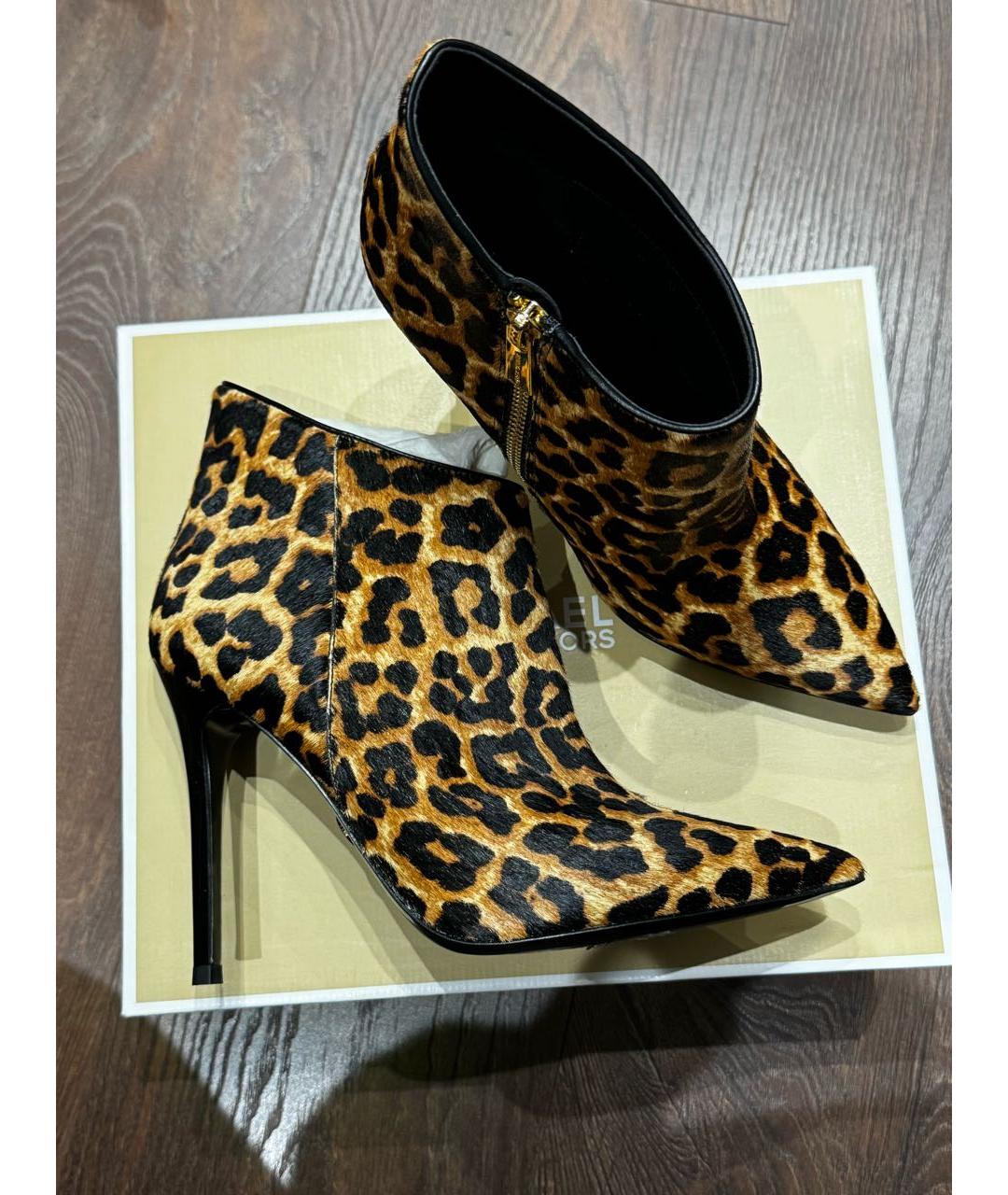 MICHAEL KORS Кожаные ботильоны, фото 9