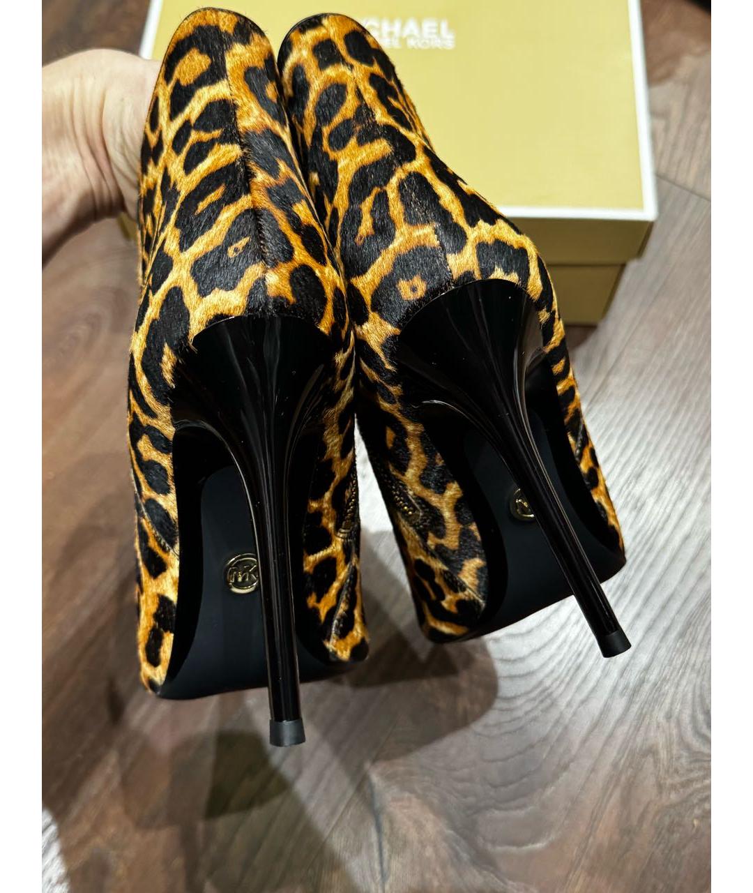 MICHAEL KORS Кожаные ботильоны, фото 8