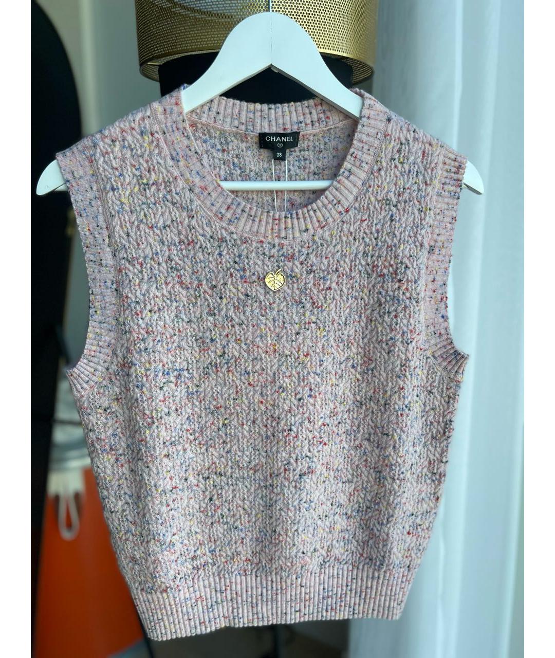 CHANEL Коралловая майка, фото 7