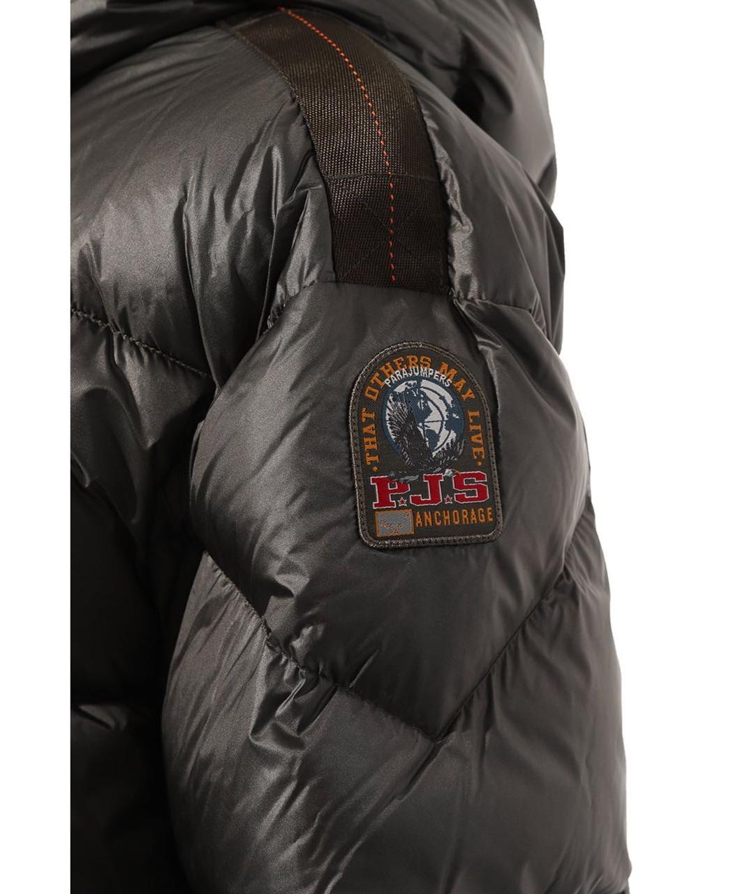 PARAJUMPERS Антрацитовая полиамидовая куртка, фото 5