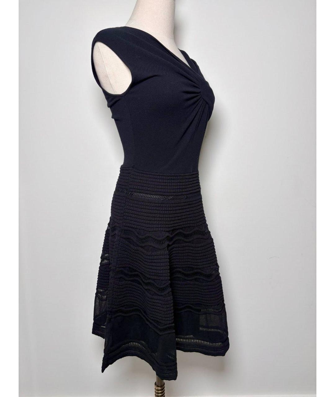 MISSONI Черное шерстяное коктейльное платье, фото 6