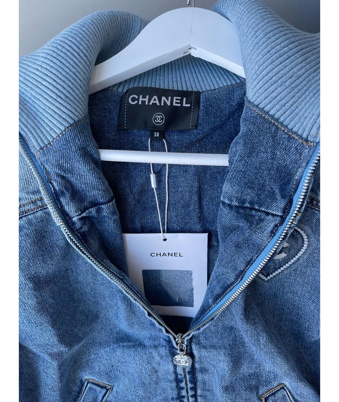 CHANEL Голубая куртка, фото 5