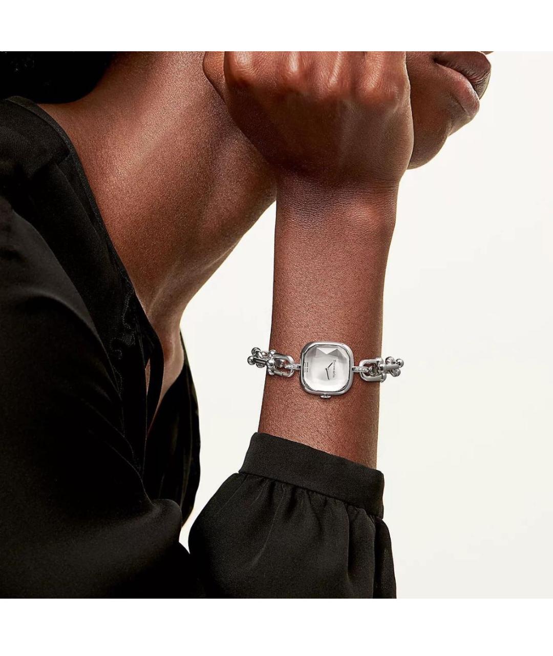 TIFFANY&CO Серебряные серебряные часы, фото 2