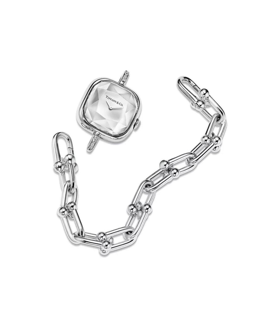 TIFFANY&CO Серебряные серебряные часы, фото 4