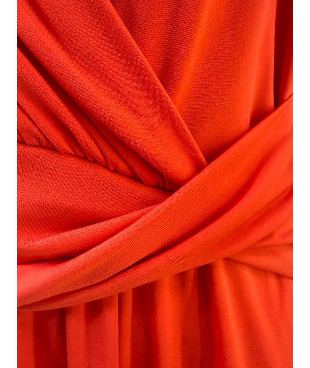 MICHAEL KORS Красное вискозное коктейльное платье, фото 2
