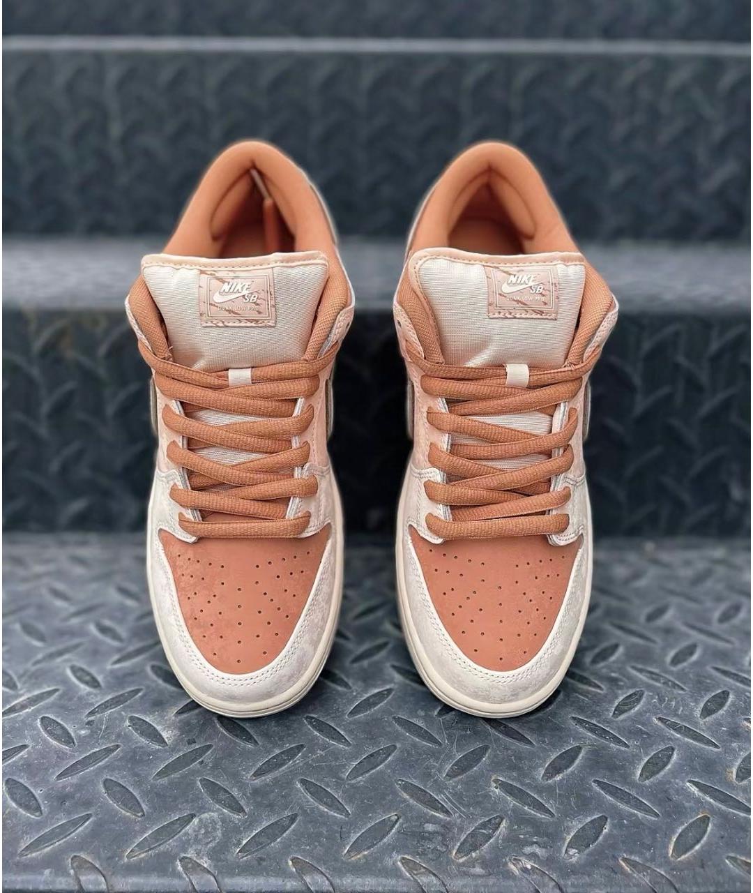 NIKE Розовые текстильные кроссовки, фото 7