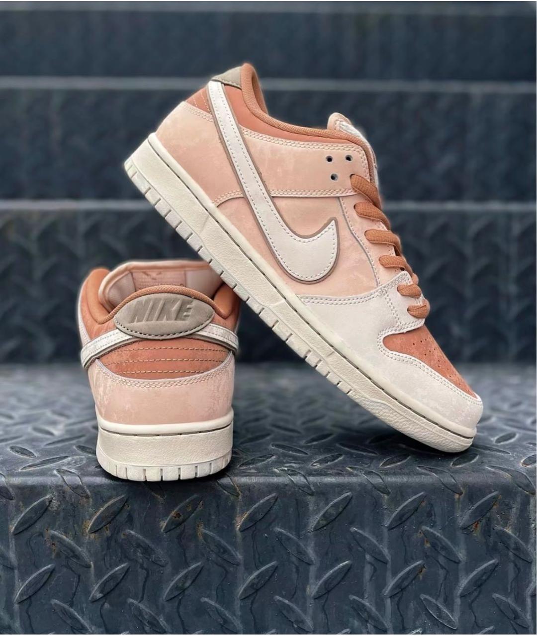 NIKE Розовые текстильные кроссовки, фото 3