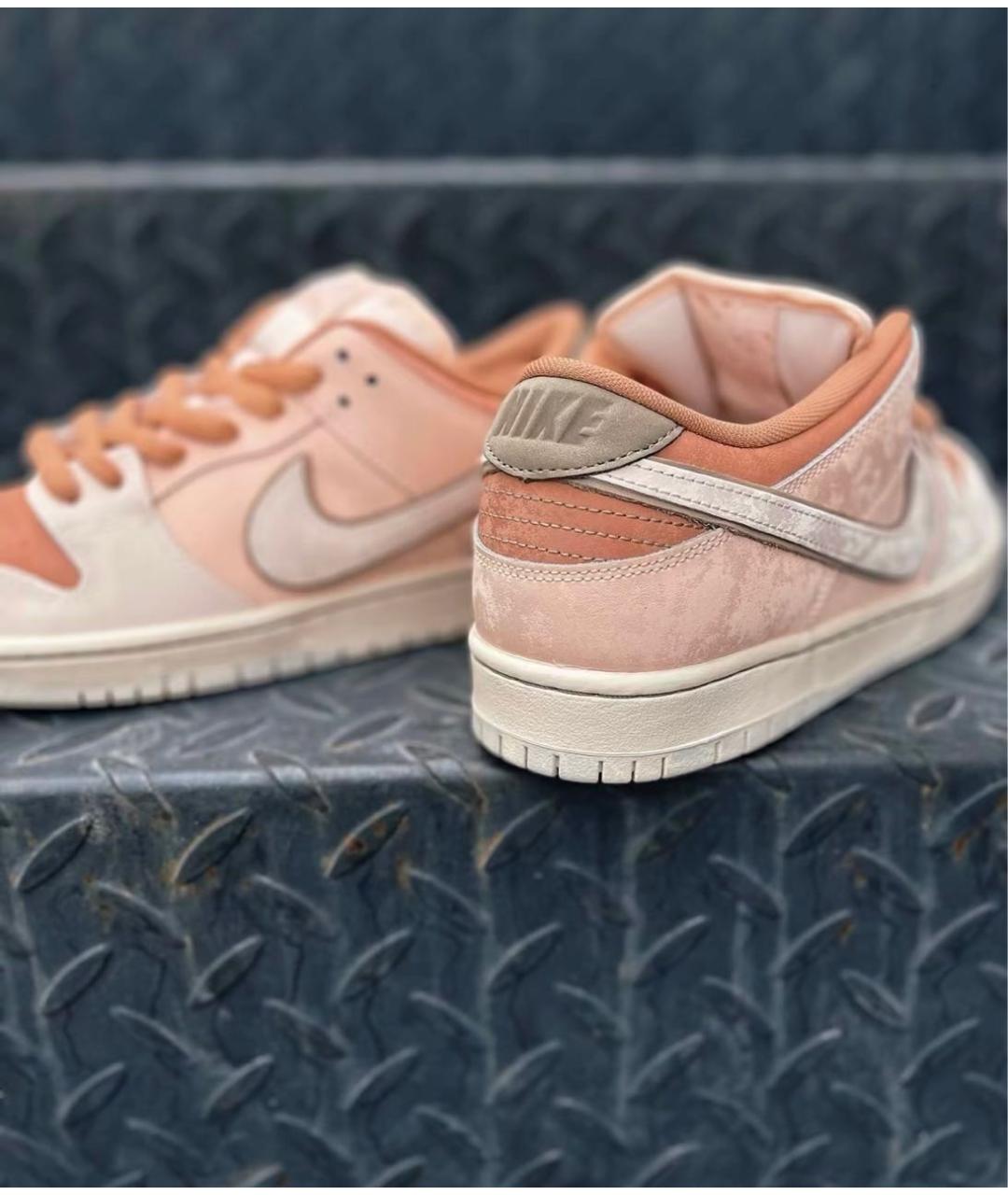 NIKE Розовые текстильные кроссовки, фото 4