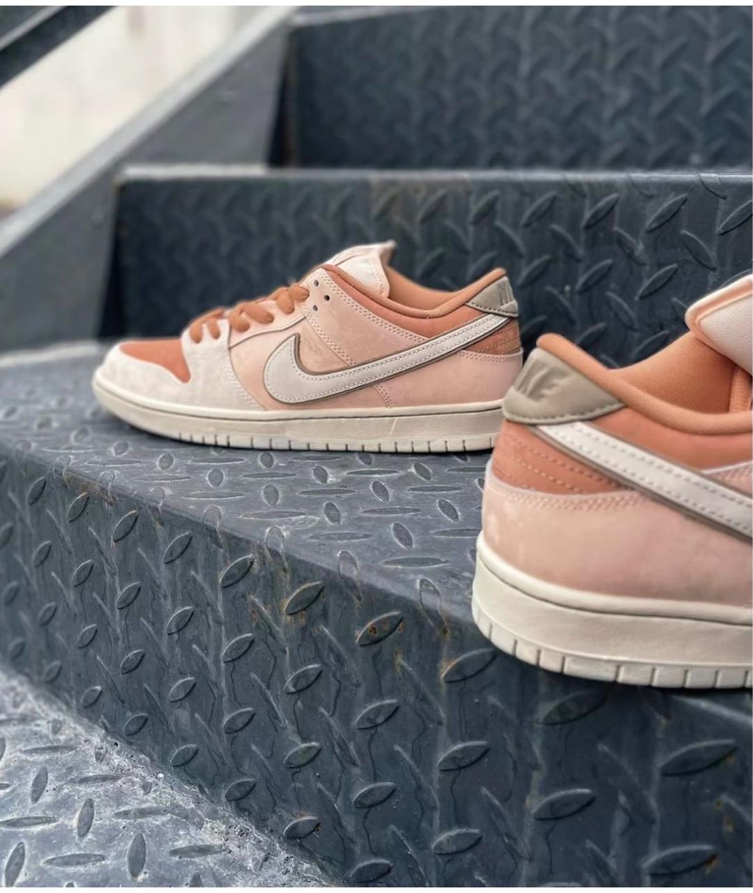 NIKE Розовые текстильные кроссовки, фото 6