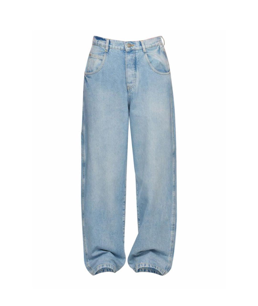 MARC JACOBS Голубые прямые джинсы, фото 1