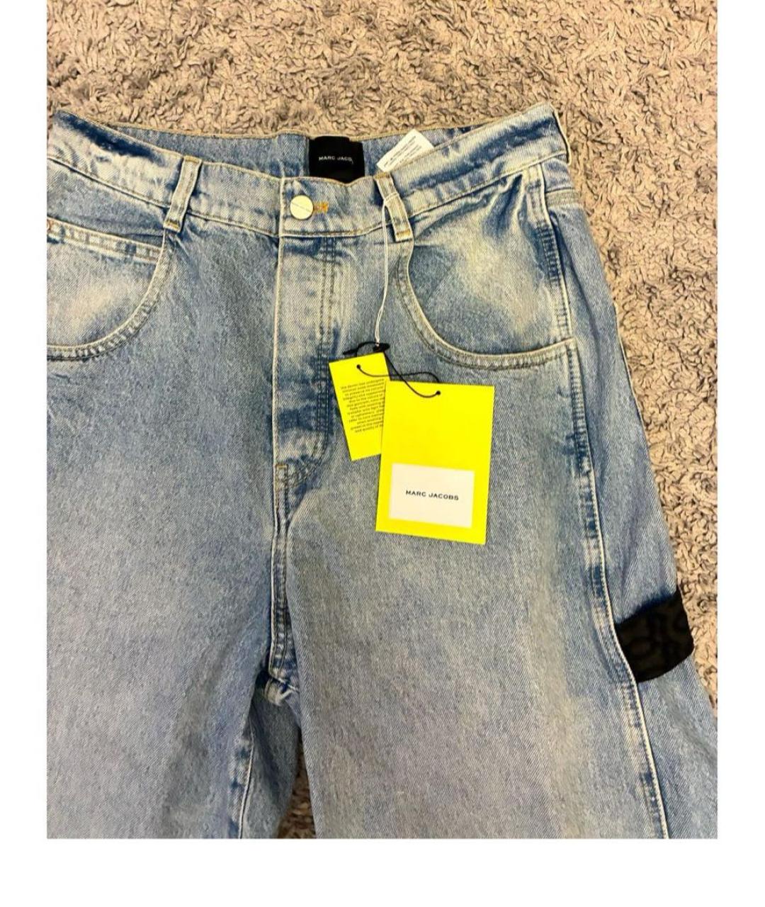 MARC JACOBS Голубые прямые джинсы, фото 6