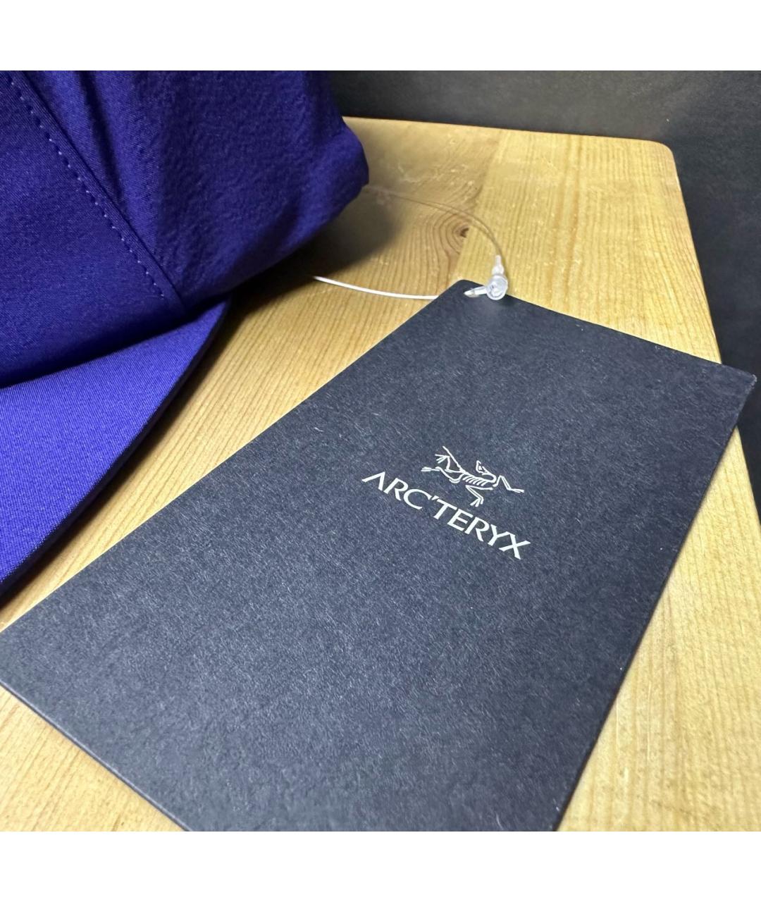 ARCTERYX Фиолетовая синтетическая кепка/бейсболка, фото 6
