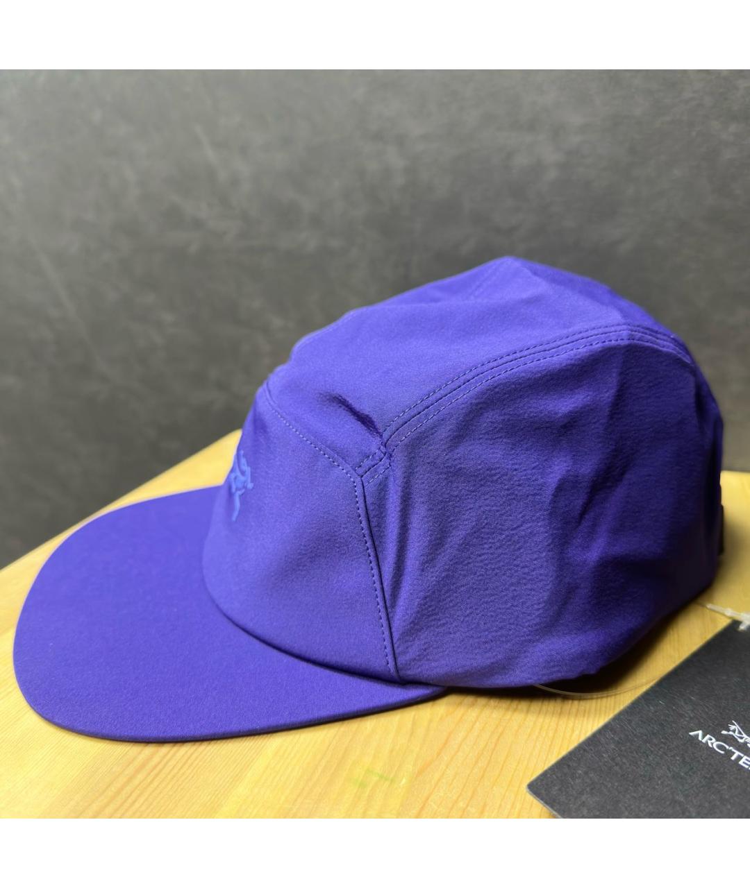 ARCTERYX Фиолетовая синтетическая кепка/бейсболка, фото 3