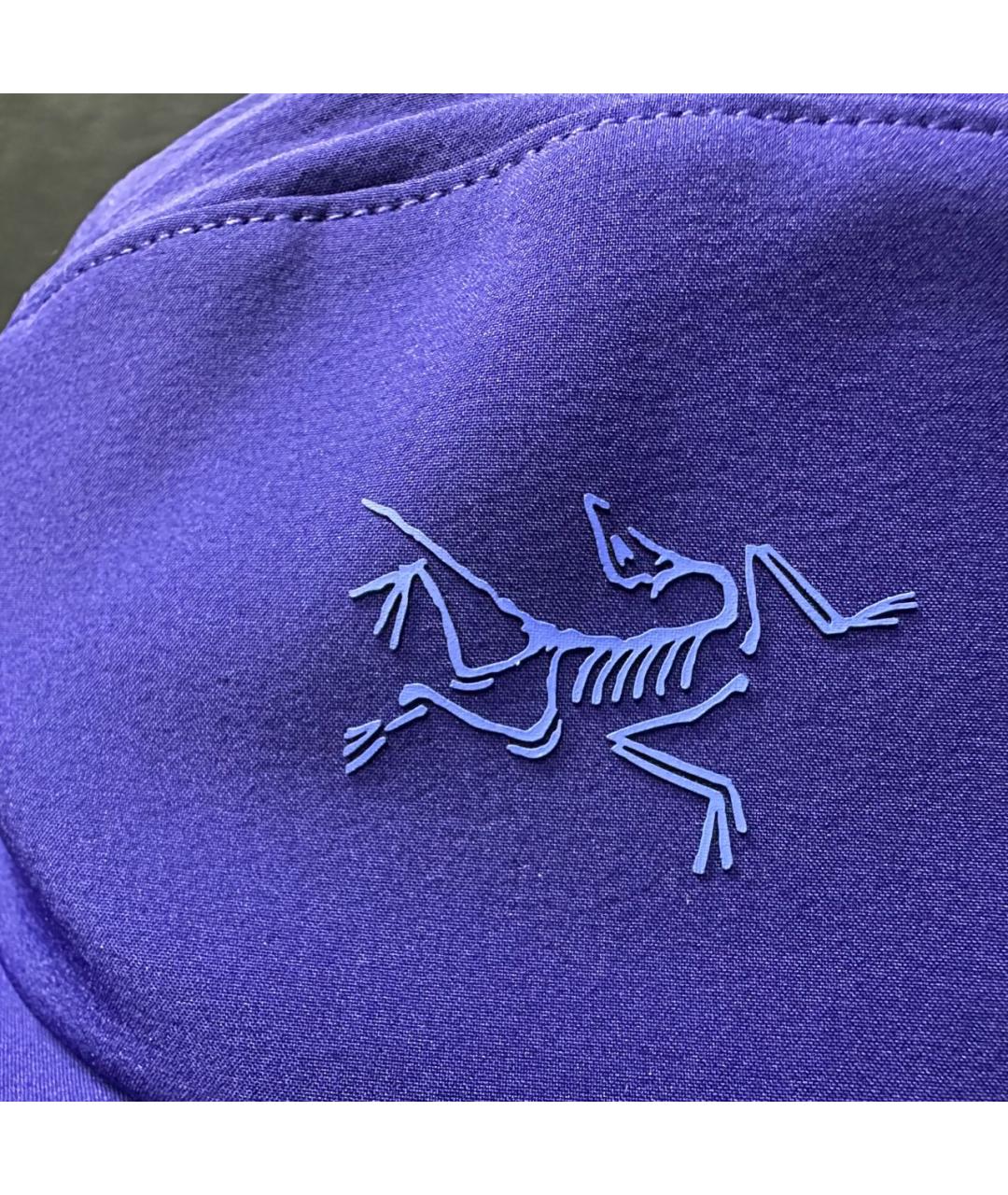 ARCTERYX Фиолетовая синтетическая кепка/бейсболка, фото 2