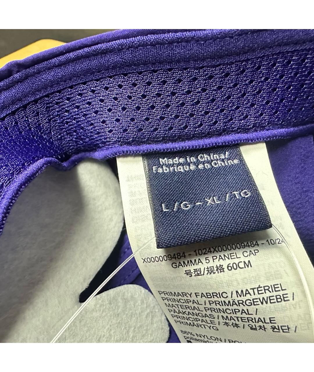 ARCTERYX Фиолетовая синтетическая кепка/бейсболка, фото 7